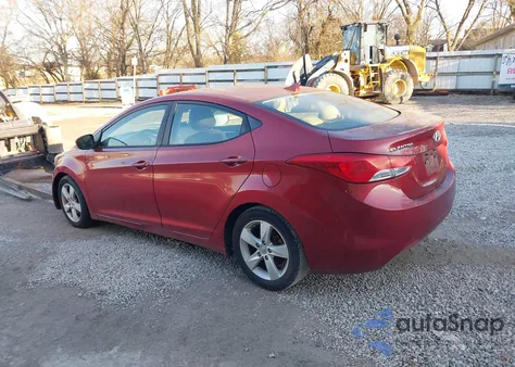 2013 Hyundai Elantra Gls из США, поврежденный, VIN 5NPDH4AE6DH241629